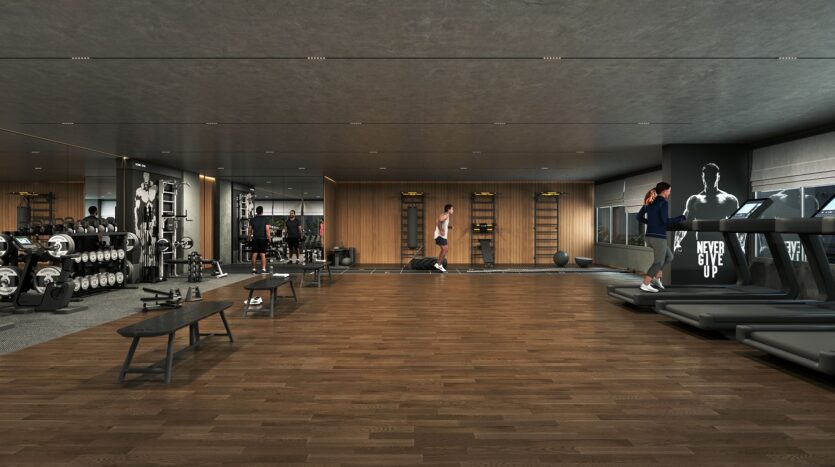 Brij Sandalwood gym area