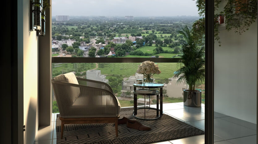 brij iris balcony view