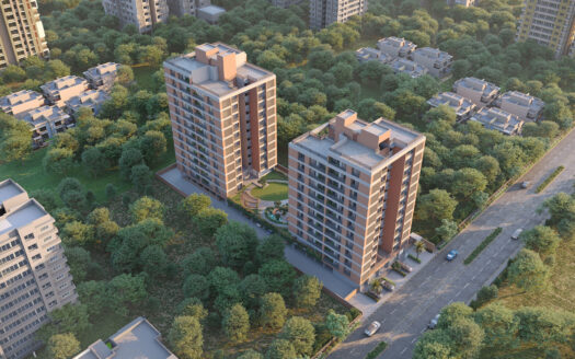 3 BHK Flats in Raysan Gandhinagar | Luxury Homes Meraki 86